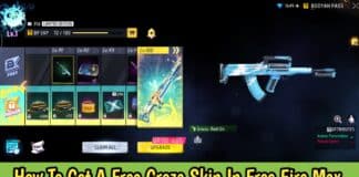 How To Get A Free Groza Skin In Free Fire Max
