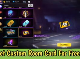 Get Custom Room Card For Free