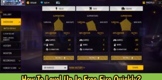 How To Level Up In Free Fire Quickly