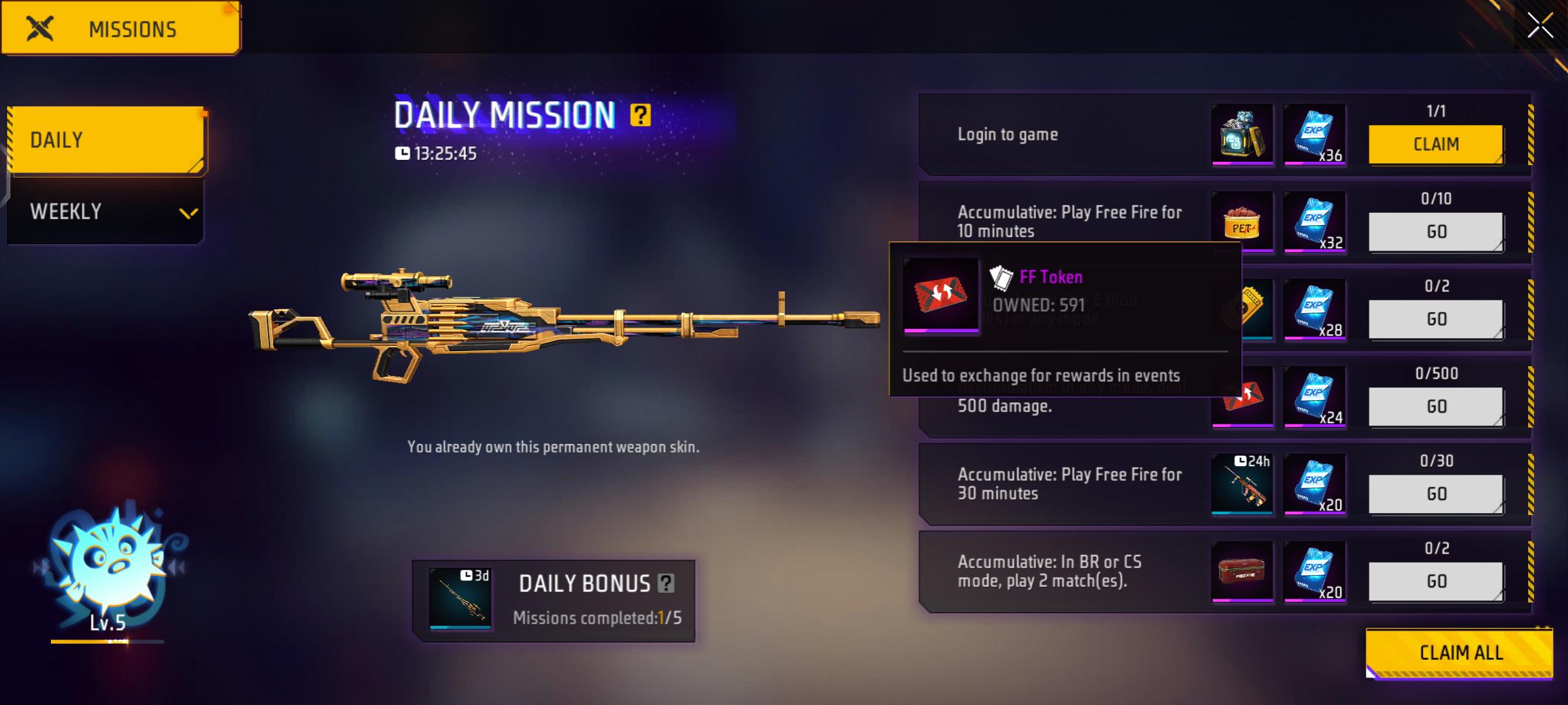 How To Get Free FF Token In Free Fire
