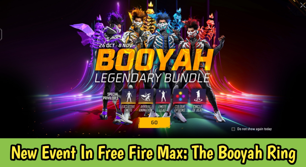 New Event In Free Fire Max: The Booyah Ring