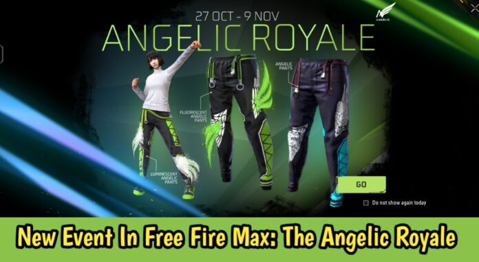 Anglic Royale Event In Free Fire Max: Here's How To Get The Angelic Pant