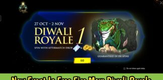 Diwali Royale Event In Free Fire Max: Here's How To Get The Free Gloo Wall Skin