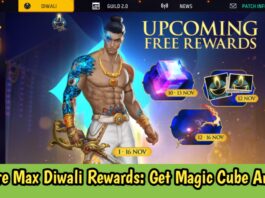 Free Fire Max Diwali Rewards: Get Magic Cube And More Rewards For Free