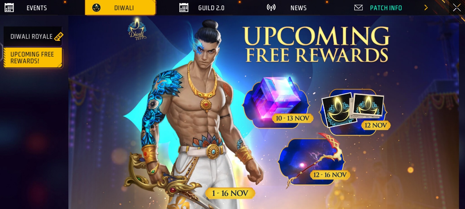 Free Fire Max Diwali Rewards: Get Magic Cube And More Rewards For Free