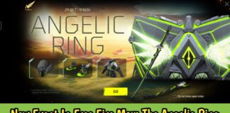 Angelic Ring Event In Free Fire: Get Angelic-Themed Gloo Wall And Bundle