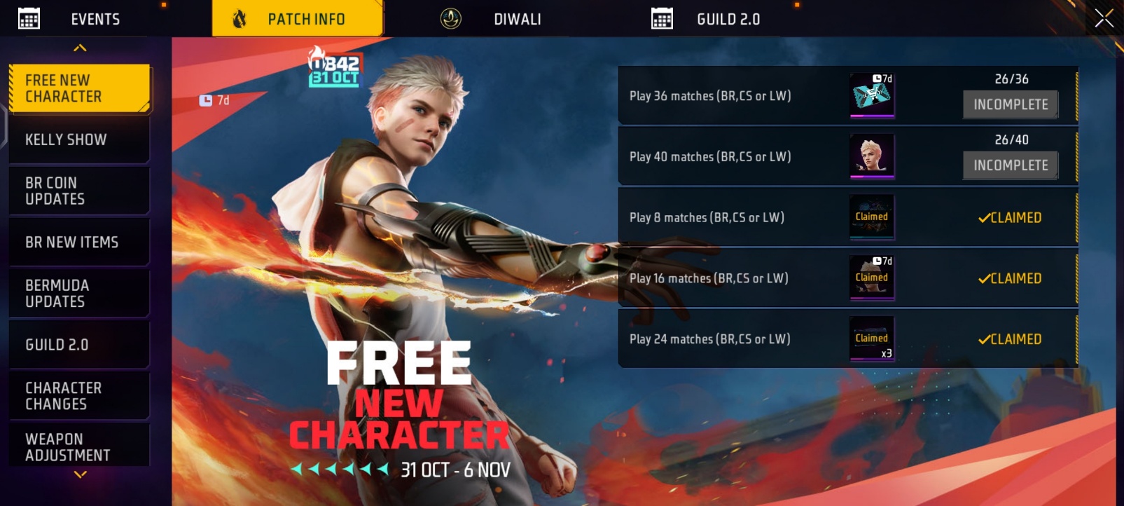 How To Get The New Character In Free Fire: Ignis
