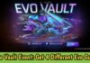 Evo Vault Event: Get 4 Different Evo Guns In Free Fire Max