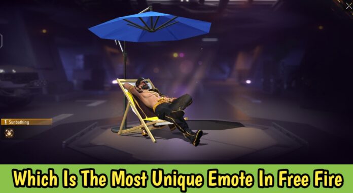 Which Is The Most Unique Emote In Free Fire Max? Here’s All The Details And Surprisingly You Can Get It For Free