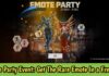Emote Party Event: Get The Rare Emote In a Free Fire Max