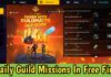 Daily Guild Missions In Free Fire: Get Vouchers And Gold For Free