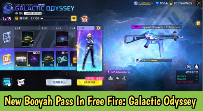 New Booyah Pass In Free Fire Max: Galactic Odyssey