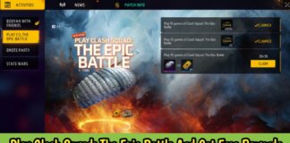 Play Clash Squad: The Epic Battle And Get Free Rewards