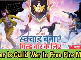 What Is Guild War In Free Fire Max?