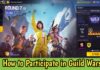 How to Participate in Guild Wars Tournament in Free Fire Max and How to Claim Rewards?