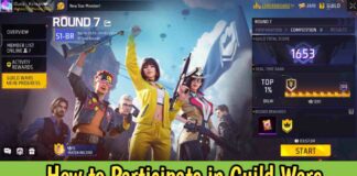 How to Participate in Guild Wars Tournament in Free Fire Max and How to Claim Rewards?