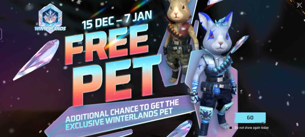 How To Get A Free Pet In Free Fire Max?
