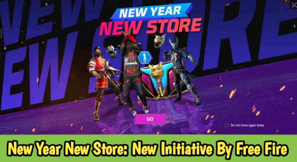 New Year New Store: New Initiative By Free Fire 