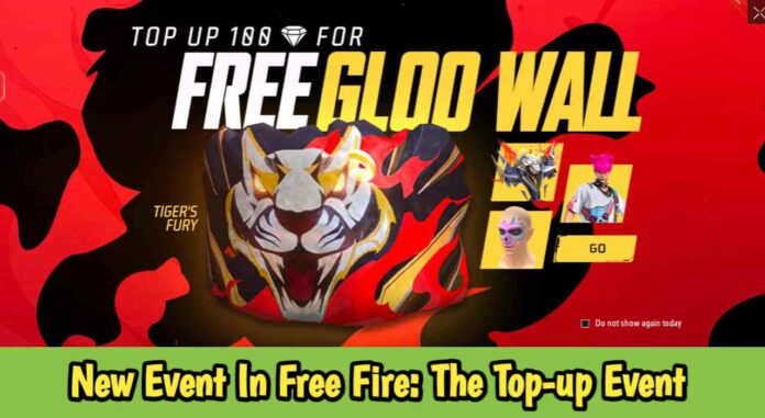 New Event In Free Fire: The Top-up Event