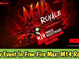 New Event In Free Fire Max: M14 Royale