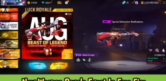 New Weapon Royale In Free Fire: Beast Of Legend