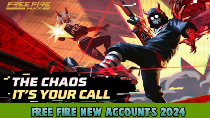 New Free Fire Accounts And Password 2024