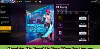 New Top-Up Event In Free Fire: Ice Top-up