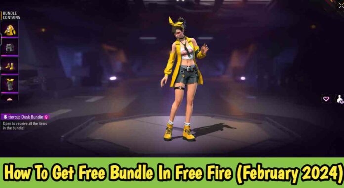 How To Get Free Bundle In Free Fire (February 2024)