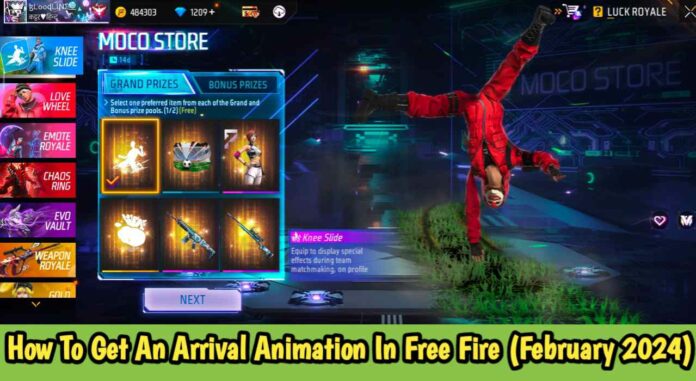 How To Get An Arrival Animation In Free Fire (February 2024)