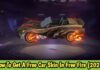 How To Get A Free Car Skin In Free Fire (2024)