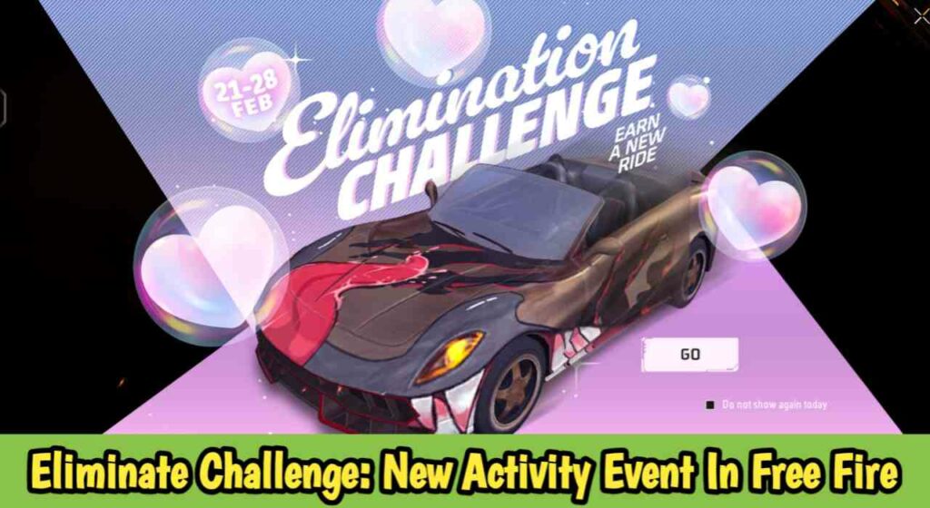 Eliminate Challenge: New Activity Event In Free Fire