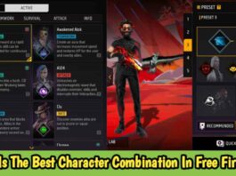Which Is The Best Character Combination In Free Fire 2024