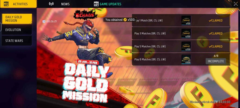 How To Get Unlimited Gold In Free Fire Max