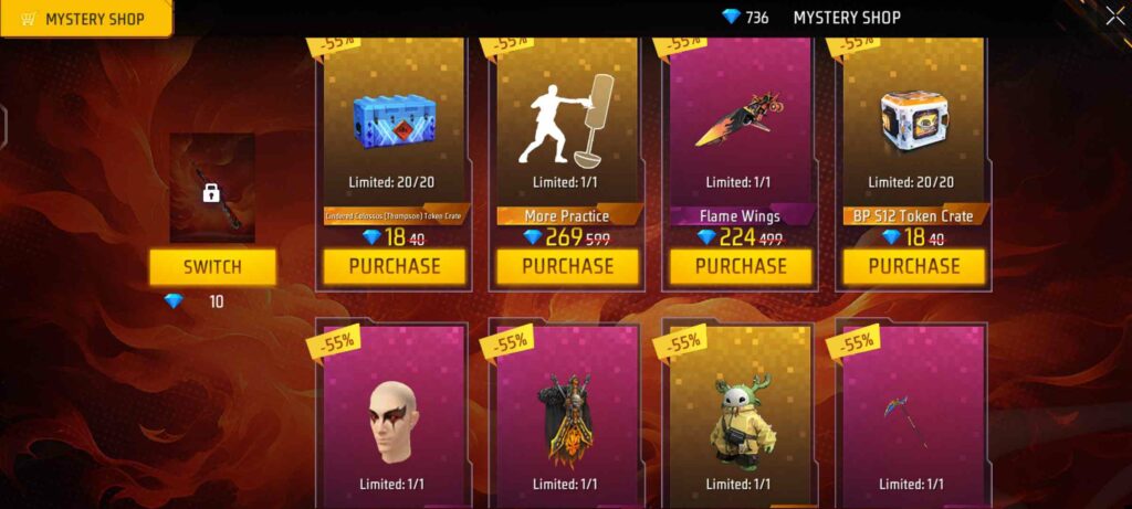 How to get the latest mystery shop items in Free Fire (February 2024)