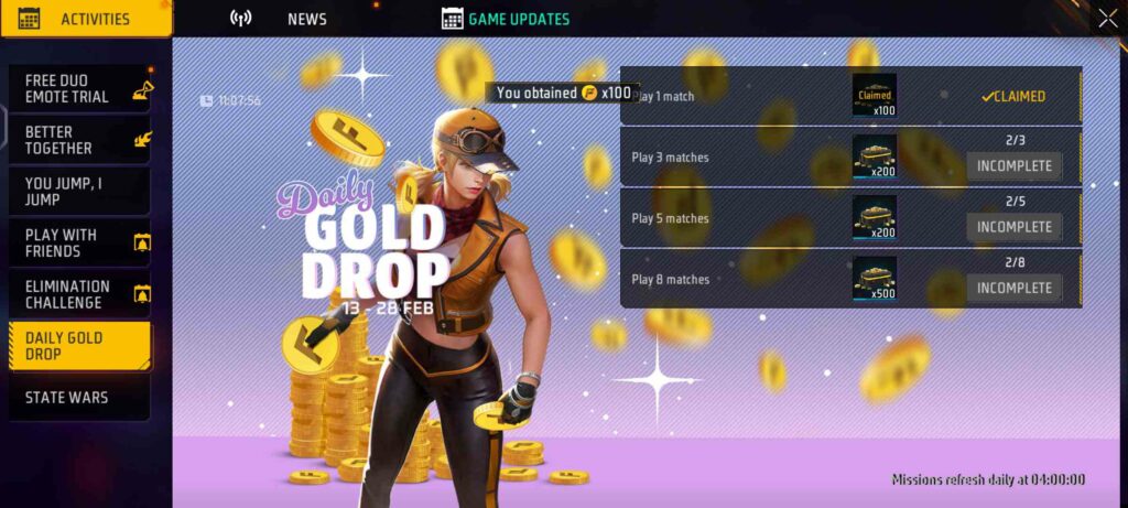 How To Get Free Gold In Free Fire Daily (February 2024)