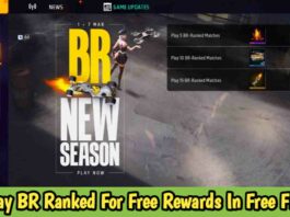 Play BR Ranked For Free Rewards In Free Fire